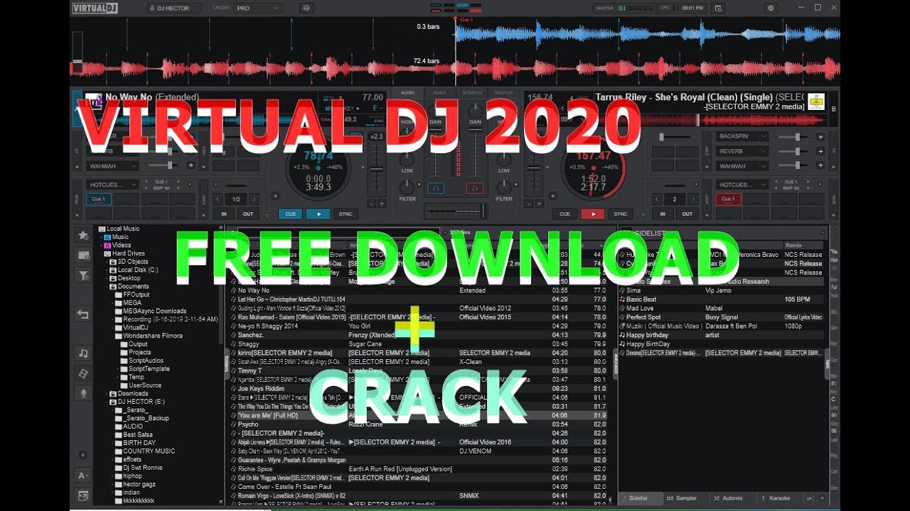 Virtual dj le free. download full version mac